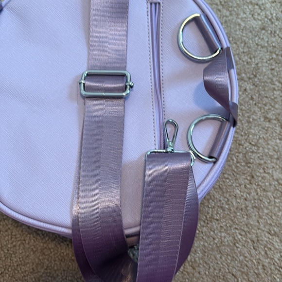 Kraken Trade Clamshell Purple Women's Enamel Pin Display/Trading Crossbody Bag - Picture 10 of 10